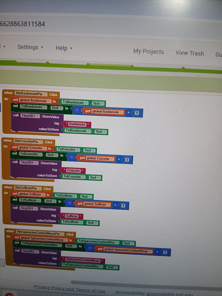 Problema curioso con TinyDB - MIT App Inventor Help - MIT App Inventor ...