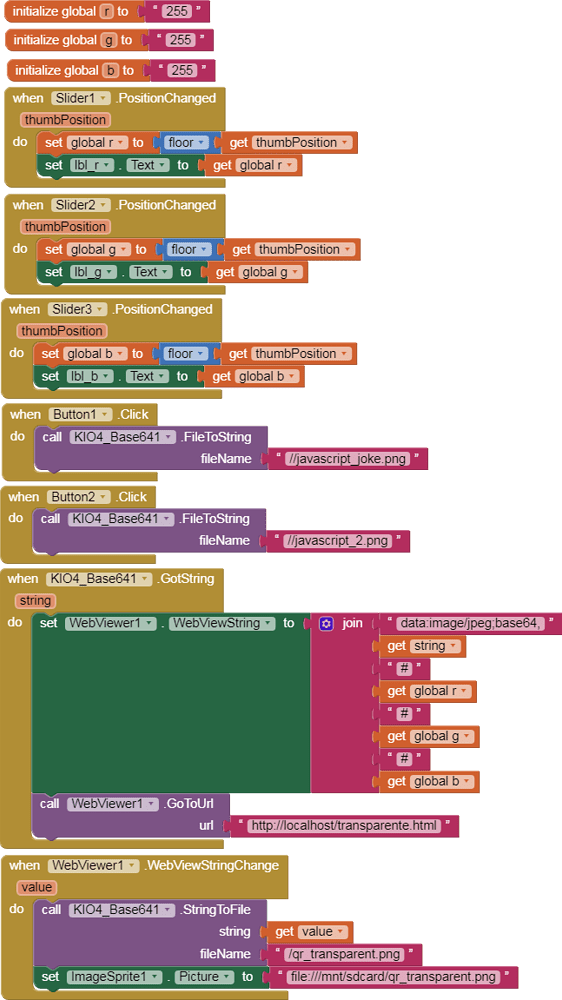 Put a transparent color in an image file using JavaScript. Gray scale