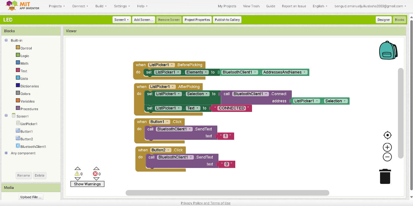 HC- 05 Bluetooth Module - MIT App Inventor Help - MIT App Inventor ...