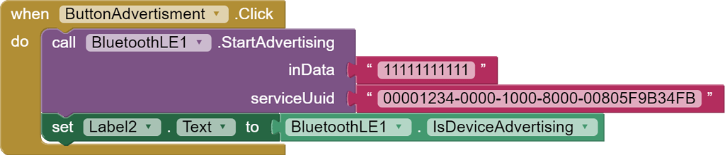 Bluetooth advertising - MIT App Inventor Help - MIT App Inventor Community