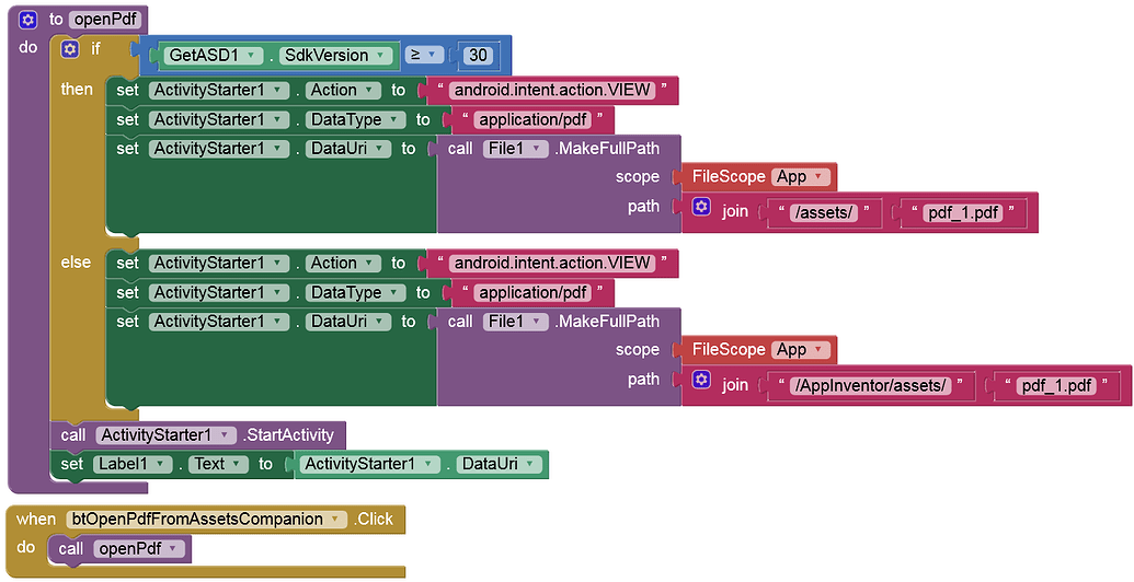 PDF öffnen aus der App - MIT App Inventor Help - MIT App Inventor Community