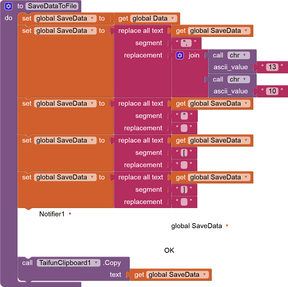 Ascii how to add mit app inventor help mit app inventor community