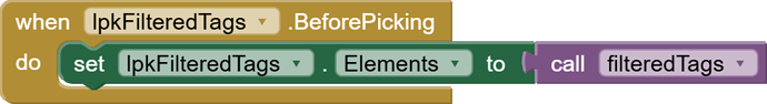 when  lpkFilteredTags .BeforePicking do