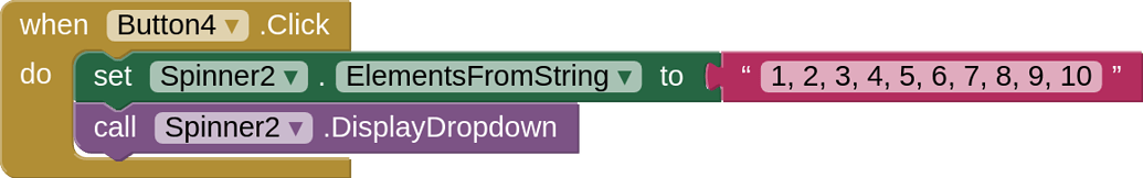 Spinner not working - MIT App Inventor Help - MIT App Inventor Community