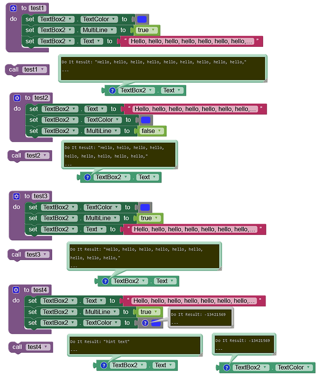 Text and Label Issues on the v 2.64.6 Companion - App Inventor for iOS ...