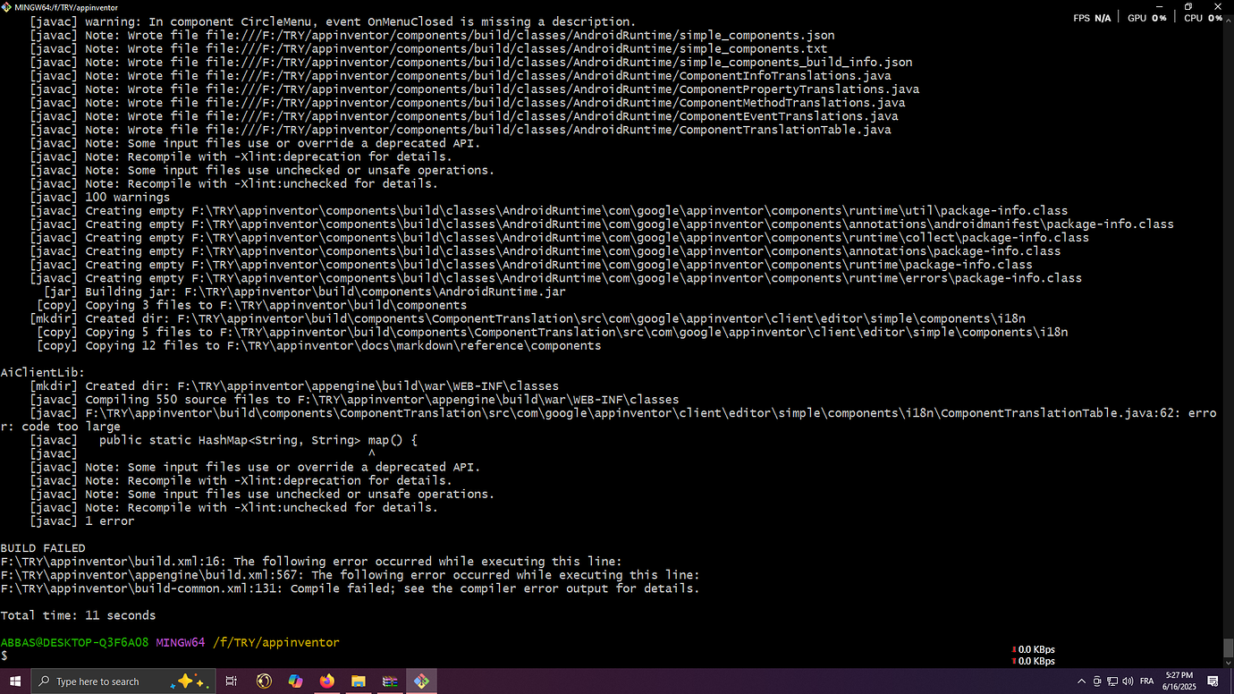 Code too large after adding componants - Open Source Development - MIT ...
