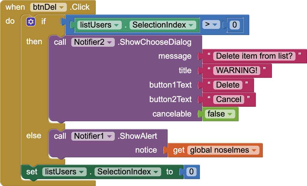 Show dialog notifier don't work - MIT App Inventor Help - MIT App ...
