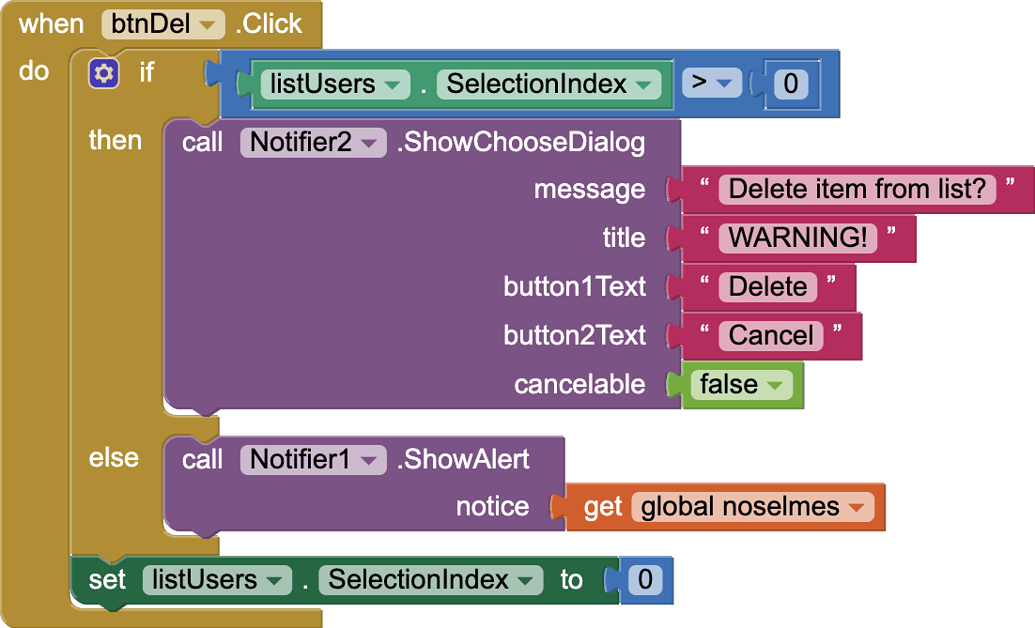 Show dialog notifier don't work - MIT App Inventor Help - MIT App ...
