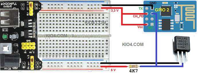 Examples with the ESP8266-01. Wifi. LED on/off. Arduino. Standalone ...