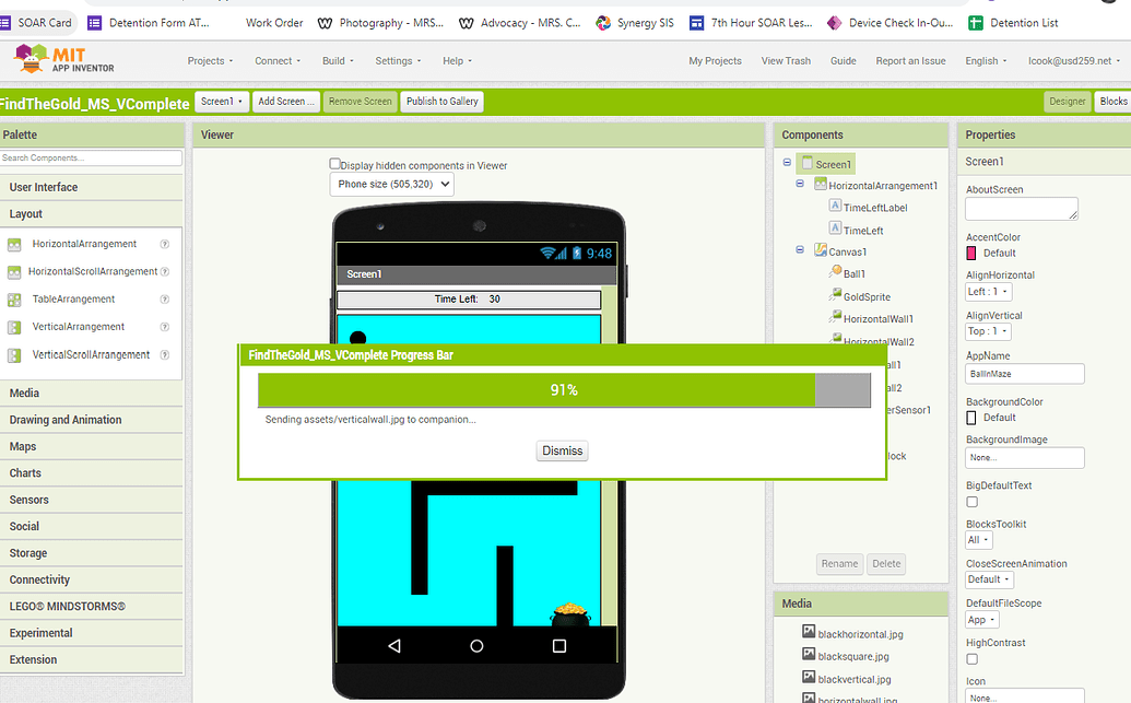 Mit App Inventor Edge App Companion freezes at 75% - App Inventor for iOS - MIT App Inventor ...