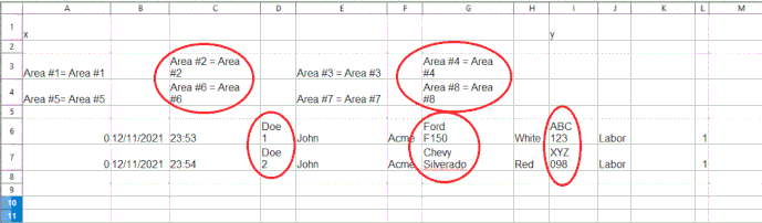 bad spread sheet