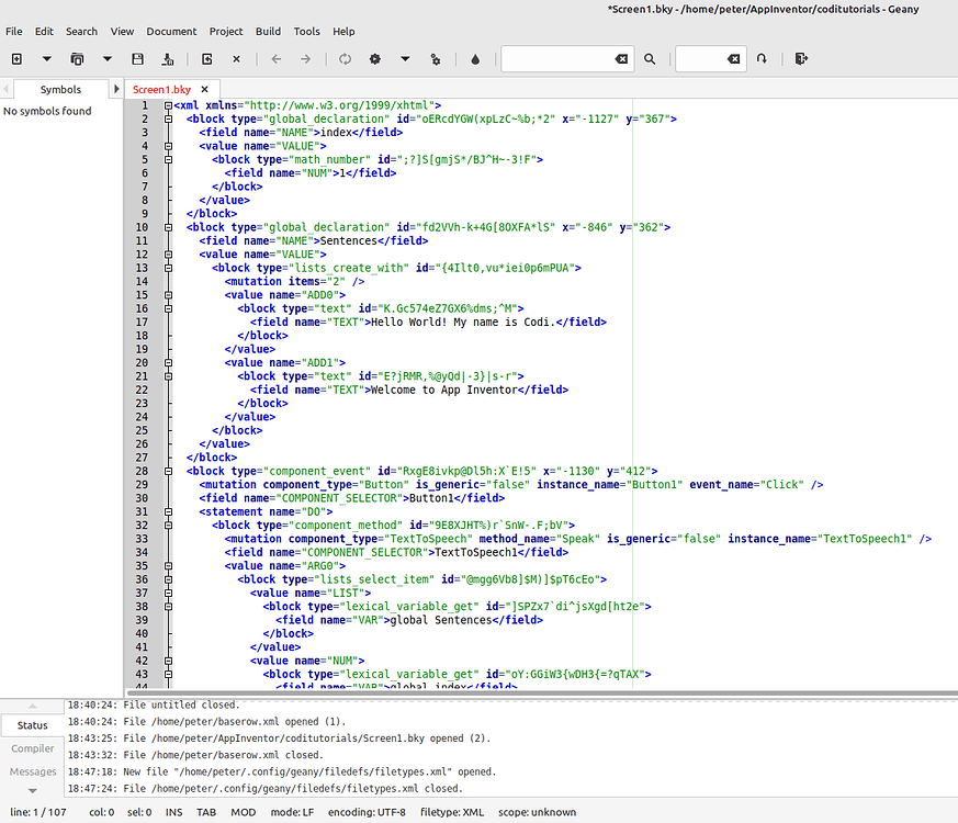 Edit an application using a Text Editor. Notepad++ (Windows). Winzip ...