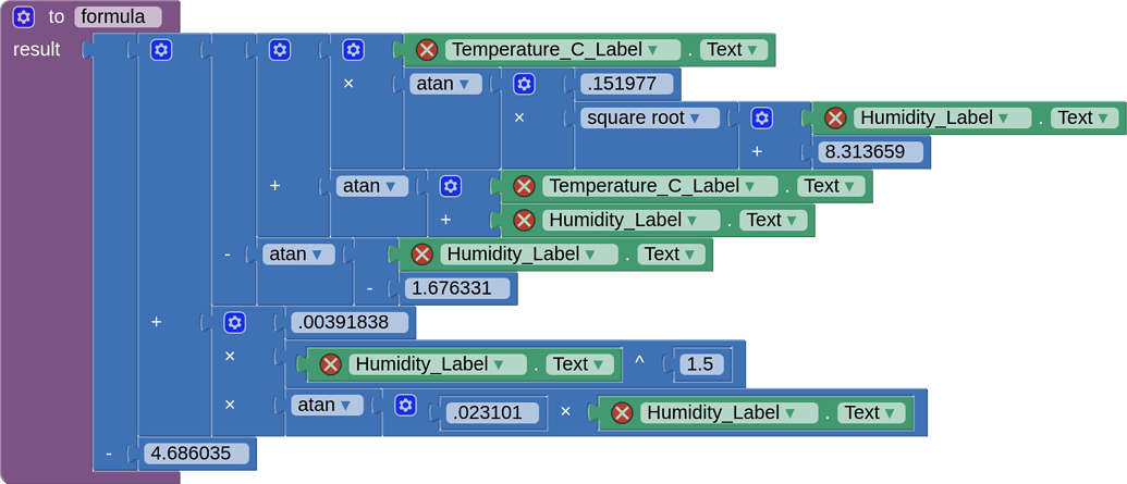 Mit App Inventor Math Blocks Please check my math formula - MIT App Inventor Help - MIT App Inventor ...