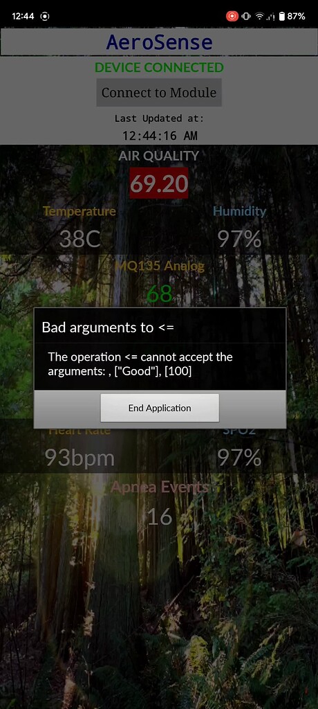 Multiple sensor data via bluetooth on App ERRORS - MIT App Inventor ...