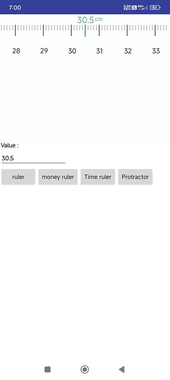 [Free] RulerView - users to interactively scroll and select a value on ...