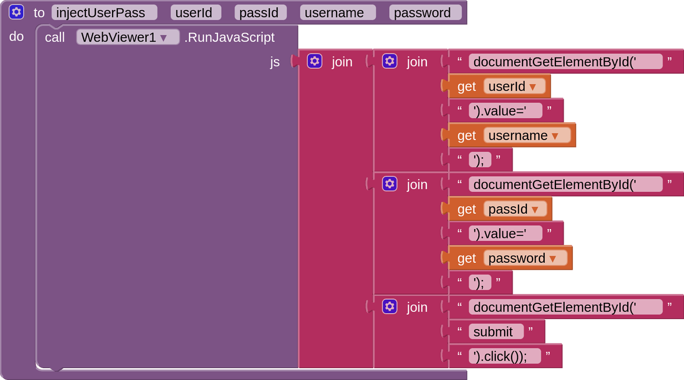 Web browser login - MIT App Inventor Help - MIT App Inventor Community