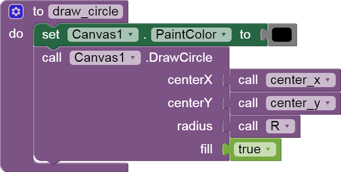 to draw_circle do
