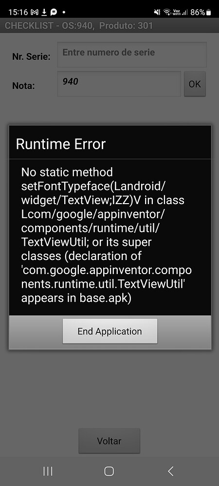 Runtime error only when build the app, Tableview extension by Ken - MIT ...