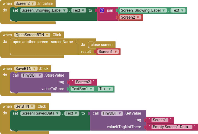 Screen2Blocks