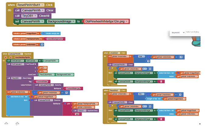 UndoBlocksMineABGRedo4rthFill