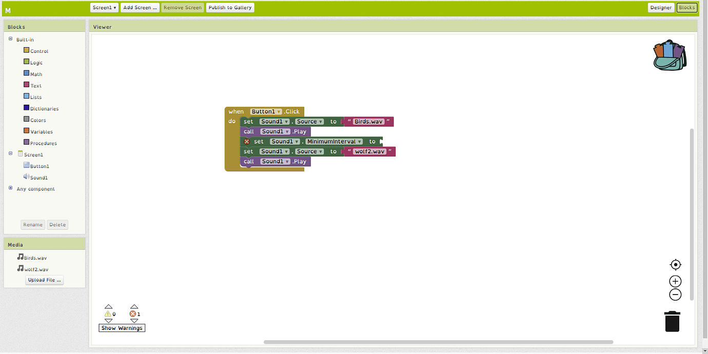 How often does the music play? MIT App Inventor Help MIT App