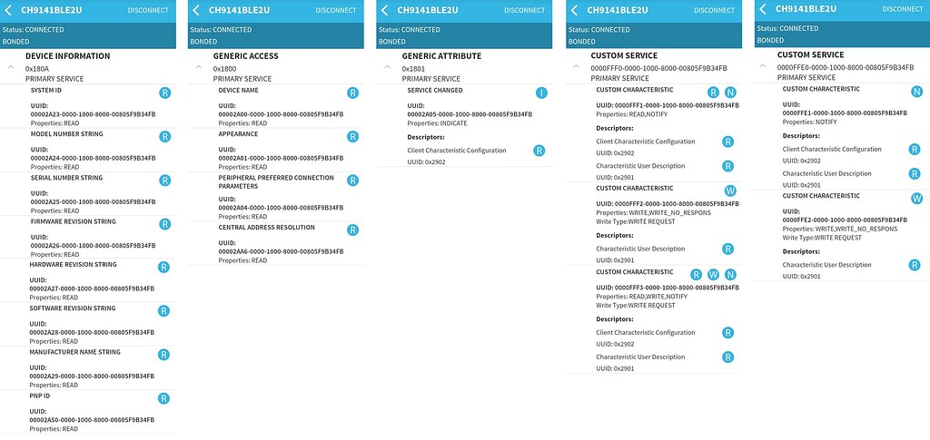 Inventor Reregistration BLE correct UUID + registration - MIT App Inventor Help - MIT App ...