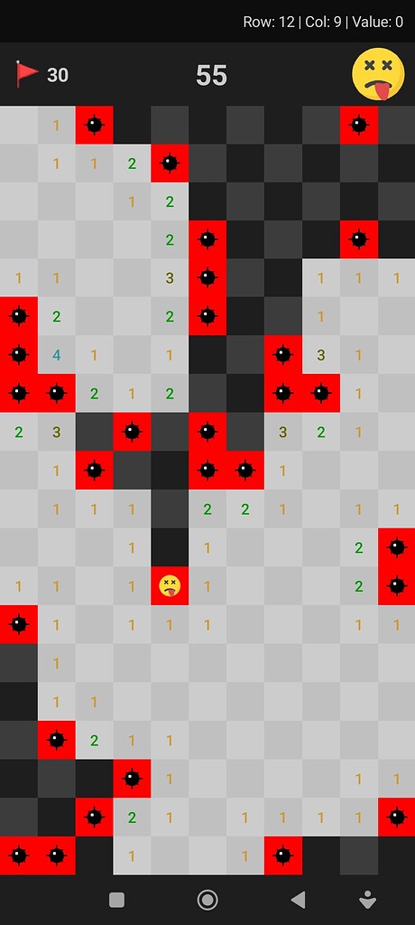 Minesweeper - Customizable classic game: rows, columns, mines, icons ...