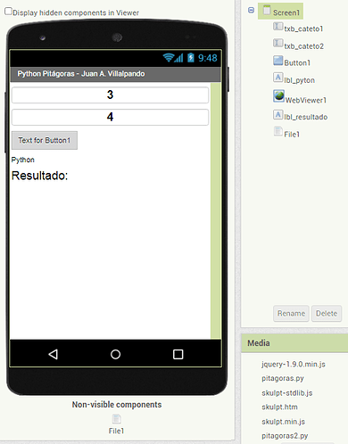 Testing Python in App Inventor with Skulpt - App Showcase - MIT App ...