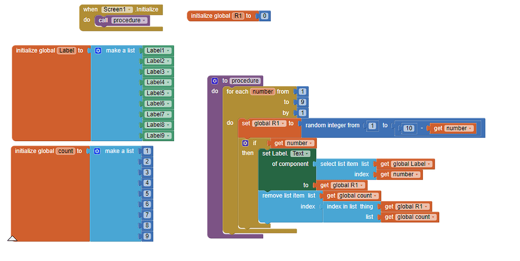 no-repeat-random-numbers-1-to-9-and-display-in-different-labels-with