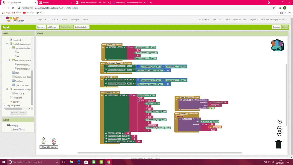 File Export To Csv Mit App Inventor Help Mit App Inventor Community 0346