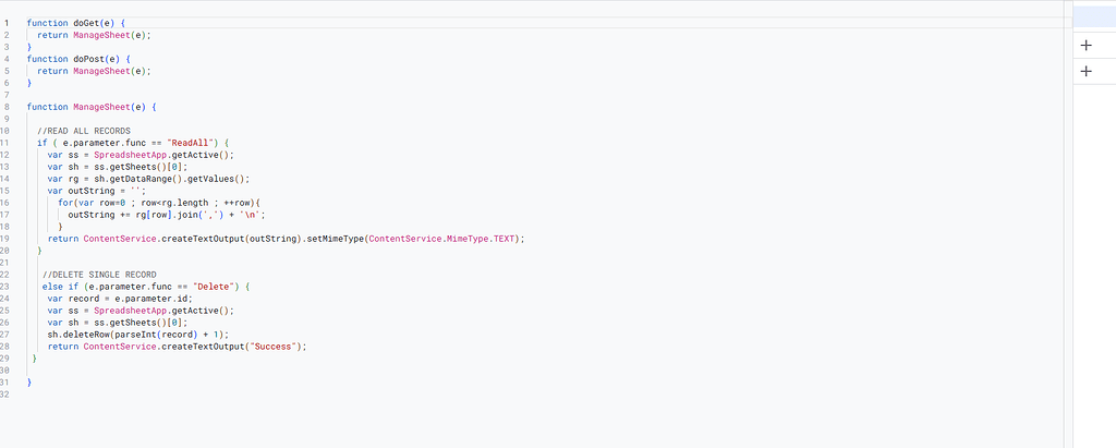 I wanna an addtion equation for the google script - MIT App Inventor ...