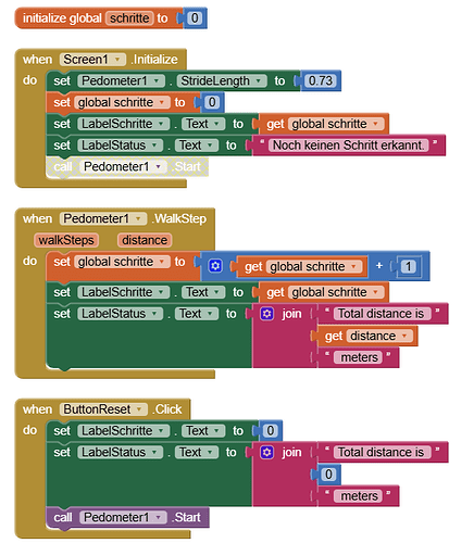 PedometerWalkingSteps