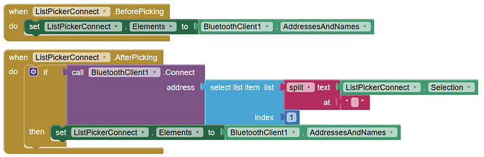 ListPickerConnect.BeforePicking and ListPickerConnect.AfterPicking