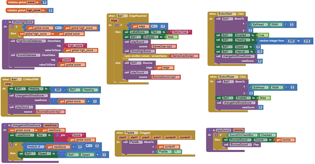 Pong Game, My highscore and score does not get imported to the second