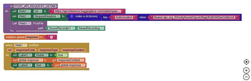 How do you send and receive data from an external api using Web ...