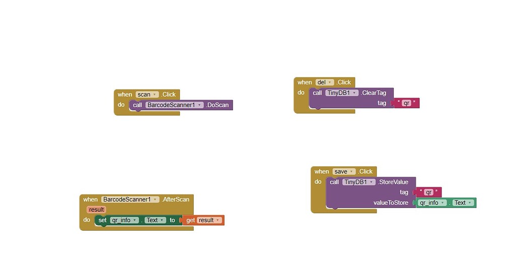 Barcode scanner not working on android 12 device MIT App Inventor