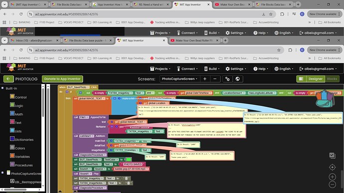 Save Photo routine with DO it Notes exposed.