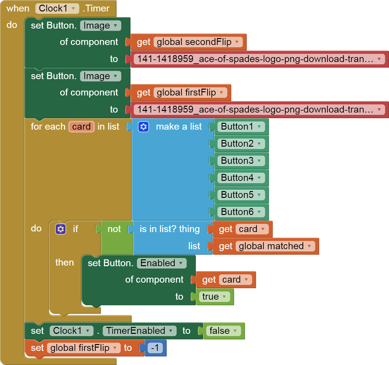 Memory Game for Class MIT App Inventor Help MIT App Inventor Community