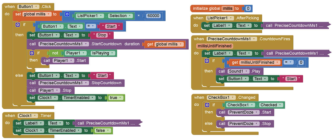 Countdown Timer with milliseconds MIT App Inventor Help MIT App