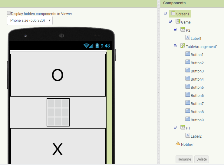 How to design Tic Tac Toe game in Google Sheets 