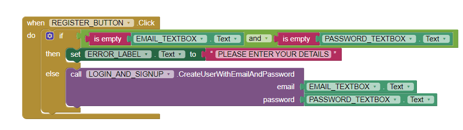 Create User Firebase Auth Ext