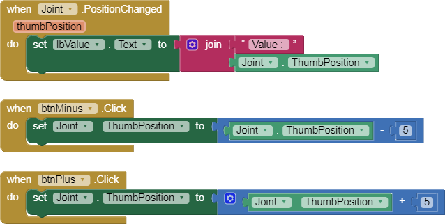 Incrementing A Slider Mit App Inventor Help Mit App Inventor Community