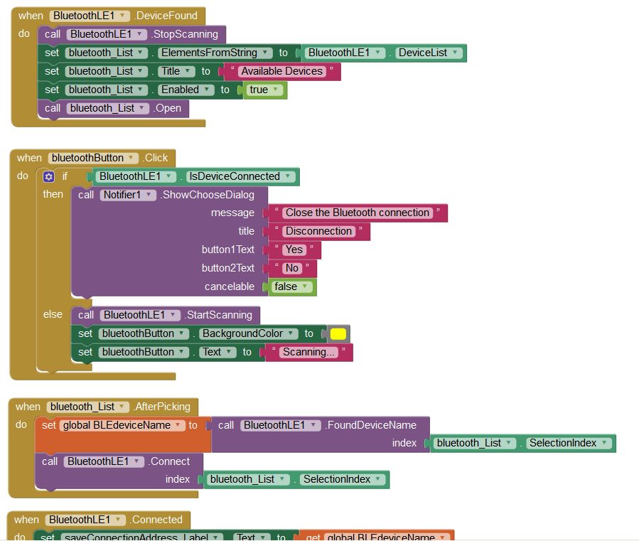 Bluetooth List Picker Does Not Work With Samsung Mit App Inventor Help Mit App Inventor Community - how to use lucky blocks roblox 1 0 apk download appinventor