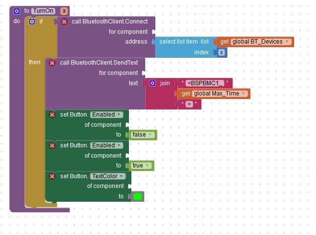 Mit App Inventor Procedure Block