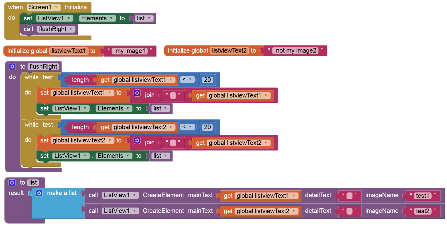 Listview Alignment Question - MIT App Inventor Help - MIT App Inventor ...