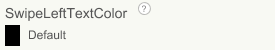 SwipeLeftTextColor