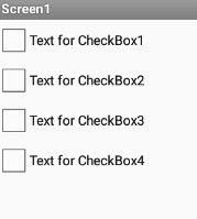 checkbox radio button demo