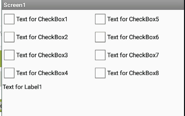 checkbox radio button demo