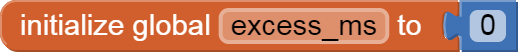global excess_ms