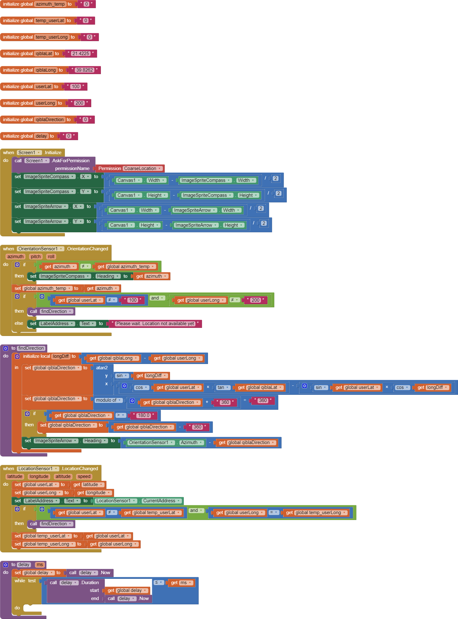 My Qibla The Qibla Finder App Showcase MIT App Inventor Community My Qibla The Qibla Finder App Showcase MIT App Inventor Community